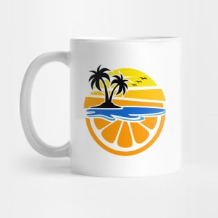 Summer Tropical Island Mug